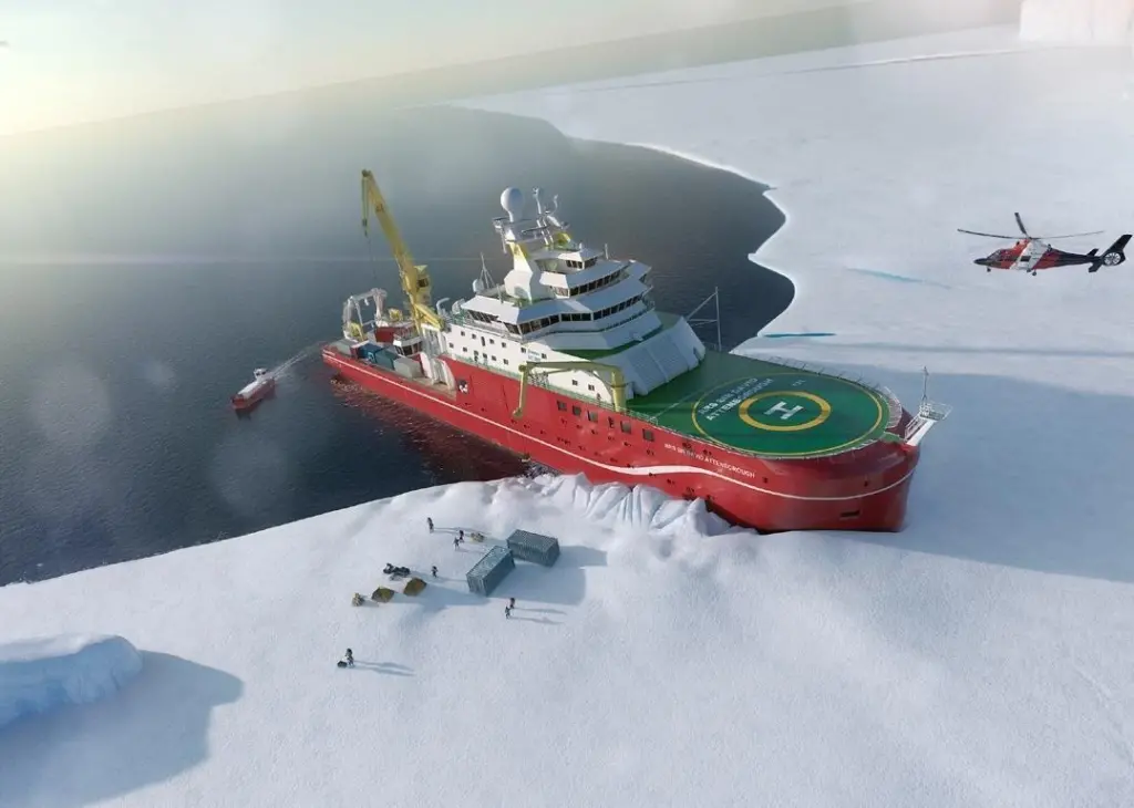 The 128m vessel comes into service in 2019