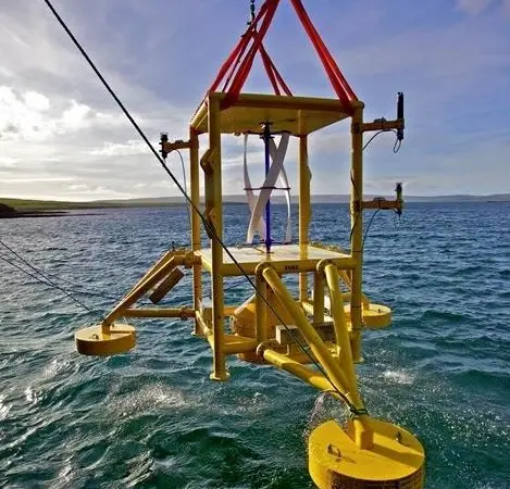 The vertical axis turbine unit is said to be currently performing in line with technical predictions