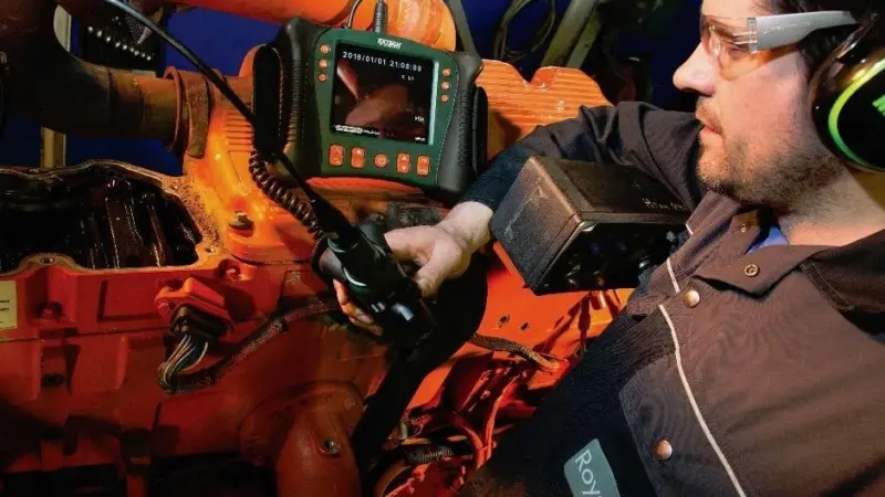 Diesel health checks will be performed more and more remotely