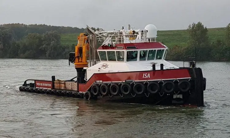 V.O.F. Sleepboot ISA's new Shoalbuster is fitted out for wide area operation (V.O.F Sleepboot ISA)