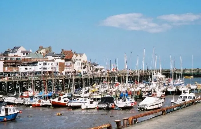 Bridlington Harbour, the largest shellfish landing port in the UK