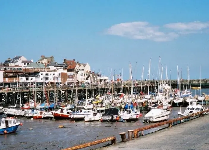 Bridlington Harbour, the largest shellfish landing port in the UK