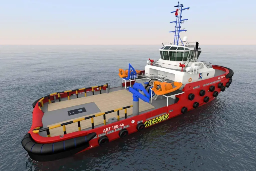 The Rotortug infield support vessel will have a multi-role capability (RAL)