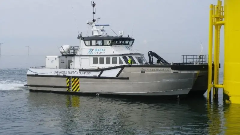 ‘Seacat Courageous’ has recently been upgraded
