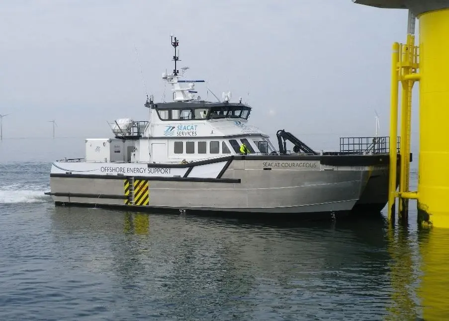 ‘Seacat Courageous’ has recently been upgraded