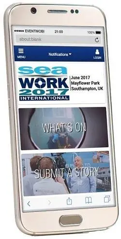 Be sure to download the Seawork app as your companion to the show this year
