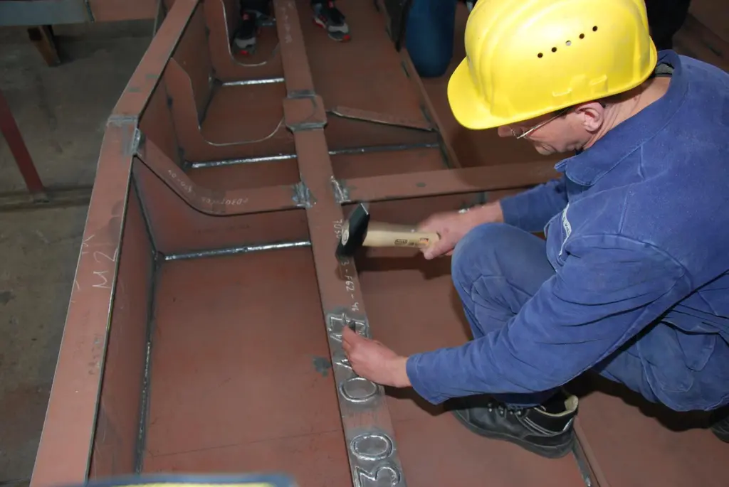 Fireboat keel laying at Fassmer (Photo: HPA/Wiebke Ahrlich)