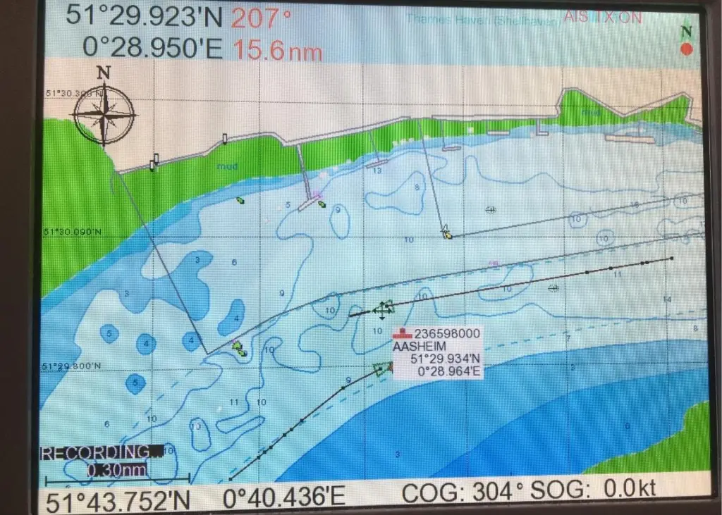 The KP-99 series of plotters have a built-in Class B AIS transponder that transmits and receives AIS data