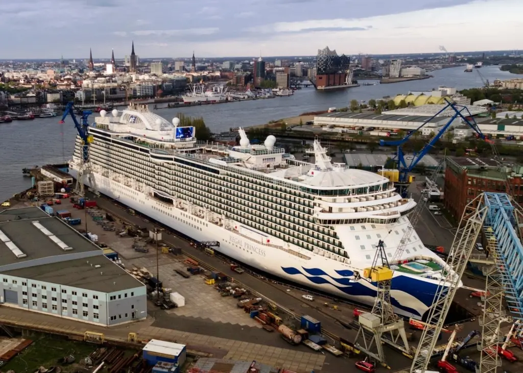 Regal Princess points up repair clout at Blohm + Voss