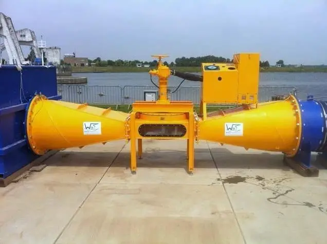 Vertical axis water turbine
