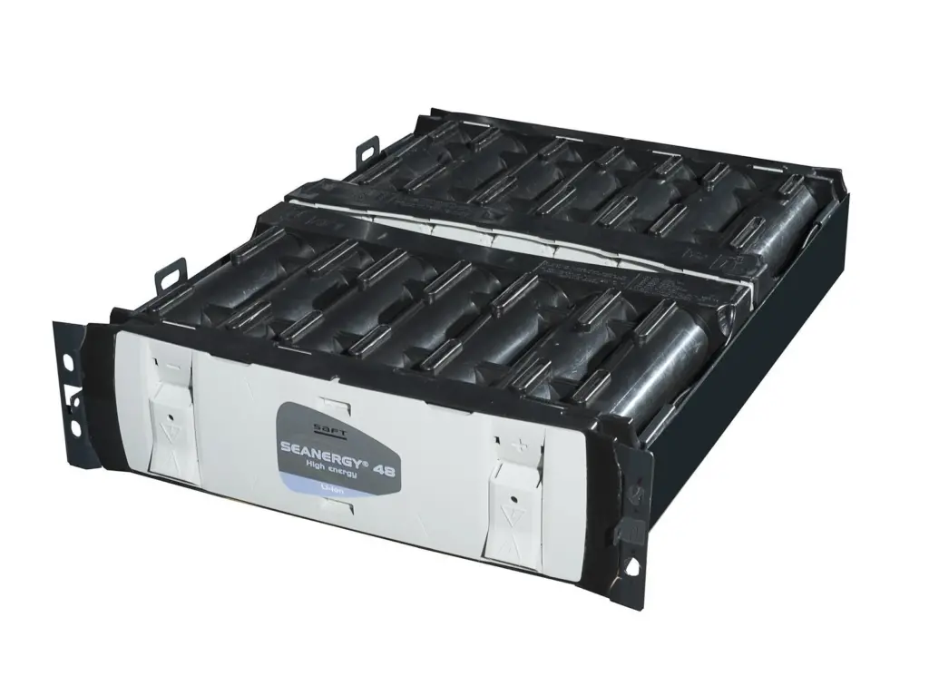 Saft’s Seanergy modules can be built into a bigger array