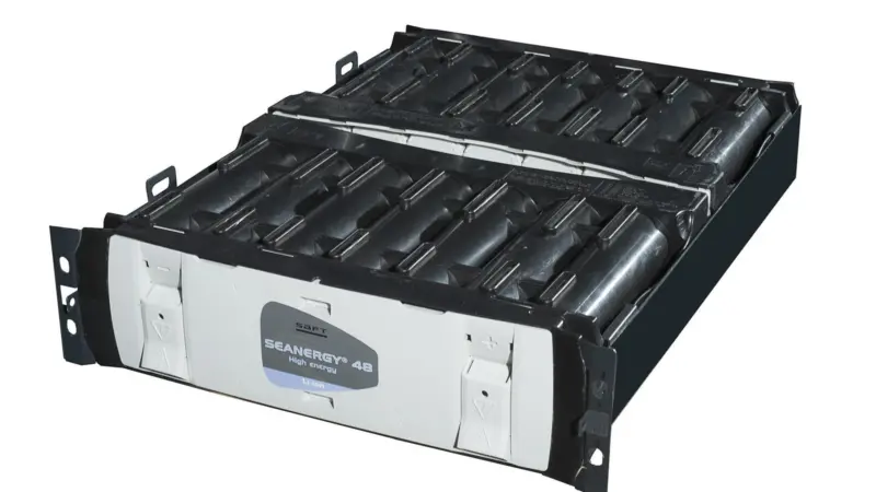 Saft’s Seanergy modules can be built into a bigger array