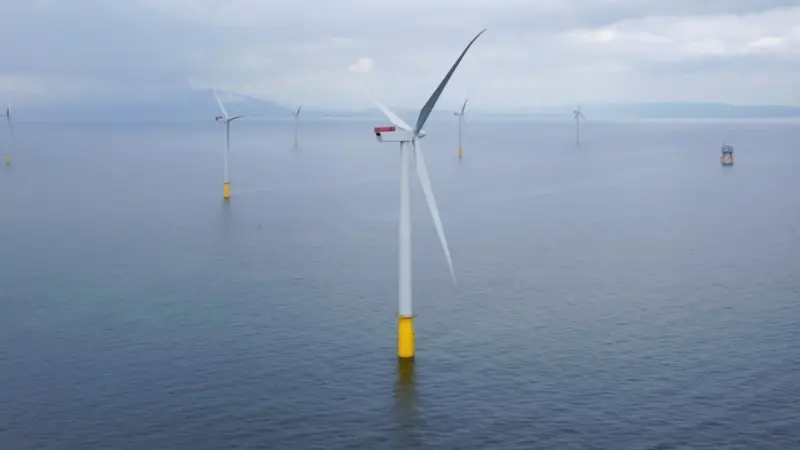 Walney Offshore Wind Farm (Photo: DONG Energy AS)