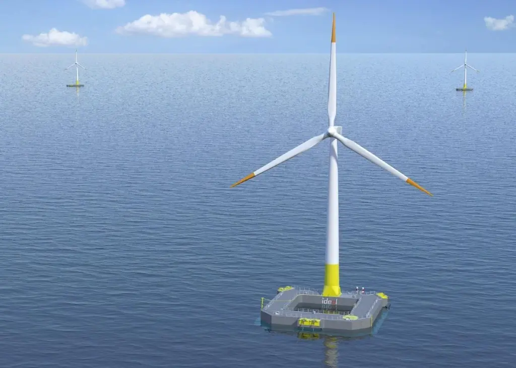 Ideol floating turbine