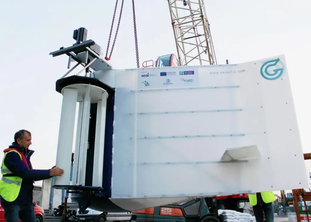 GKinetic's prototype at Limerick Harbour