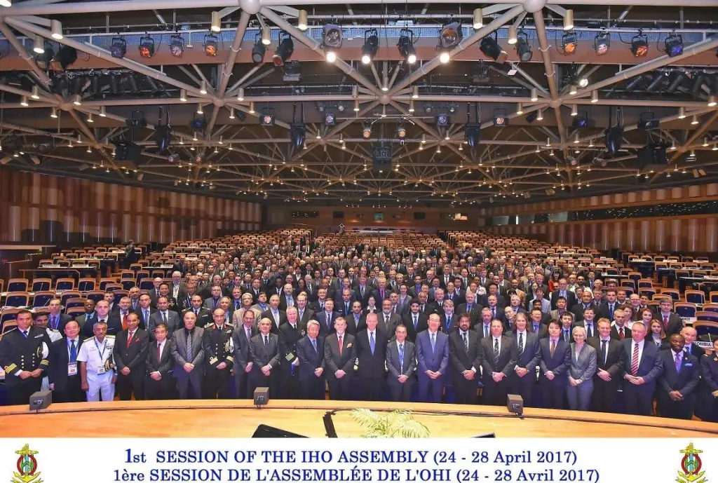 International Hydrographic Organization delegates at its recent general