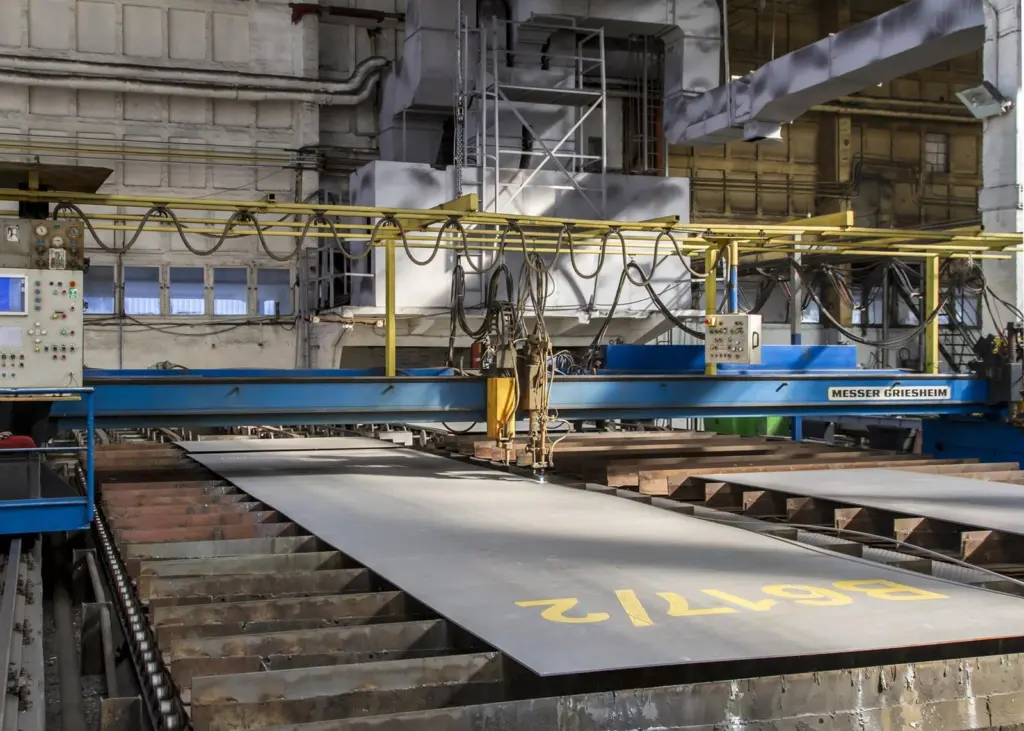 Steel cutting