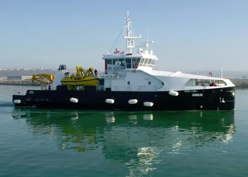 'Sirius' will be based at Ostend, and will carry out operations along the entire Belgian coast