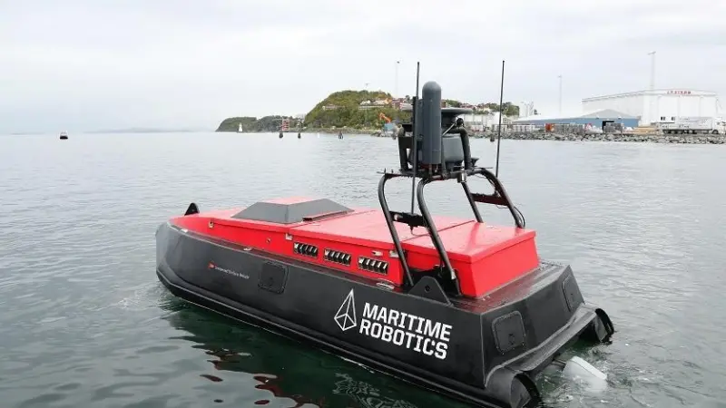 The Mariner USV is based on a 5.85 metre long Polar Cirkel hard tube RIB