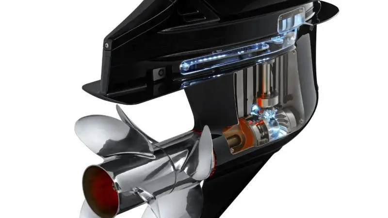 The DF350A’s dual propellers provide three key benefits, compact size, increased stability and greater “traction.”