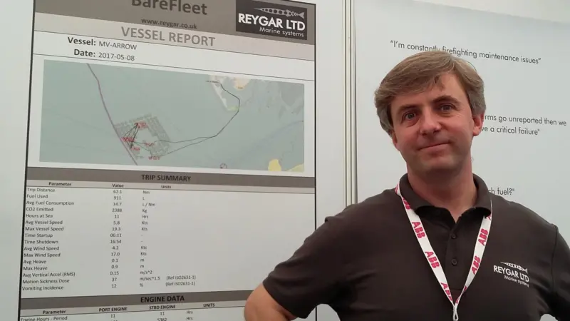 Mr Huxley-Reynard: “We’re a young company, but we’re at the forefront of the Internet of Things (IoT) way of gathering data"