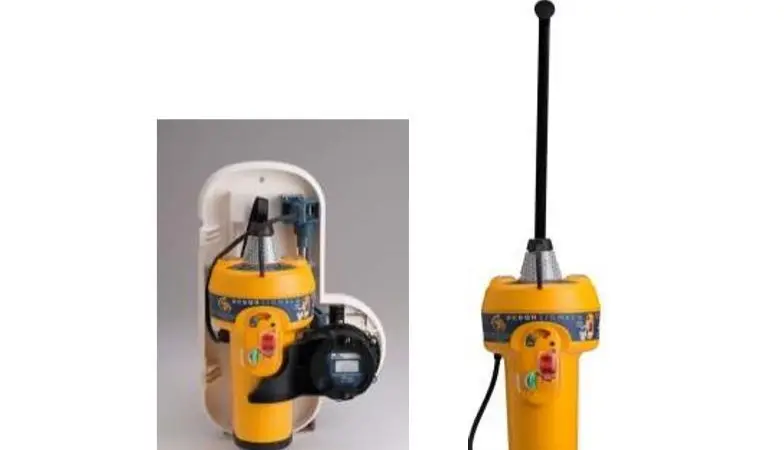 The E101V features a dedicated float-free housing with improved hydrostatic release unit
