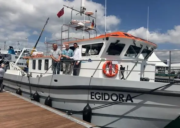 'Egidora' was officially handed over at Seawork 2017