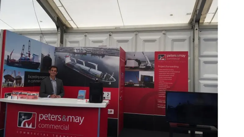 Robert Blades, Commercial Manager on Stand PG141 at Seawork 2017