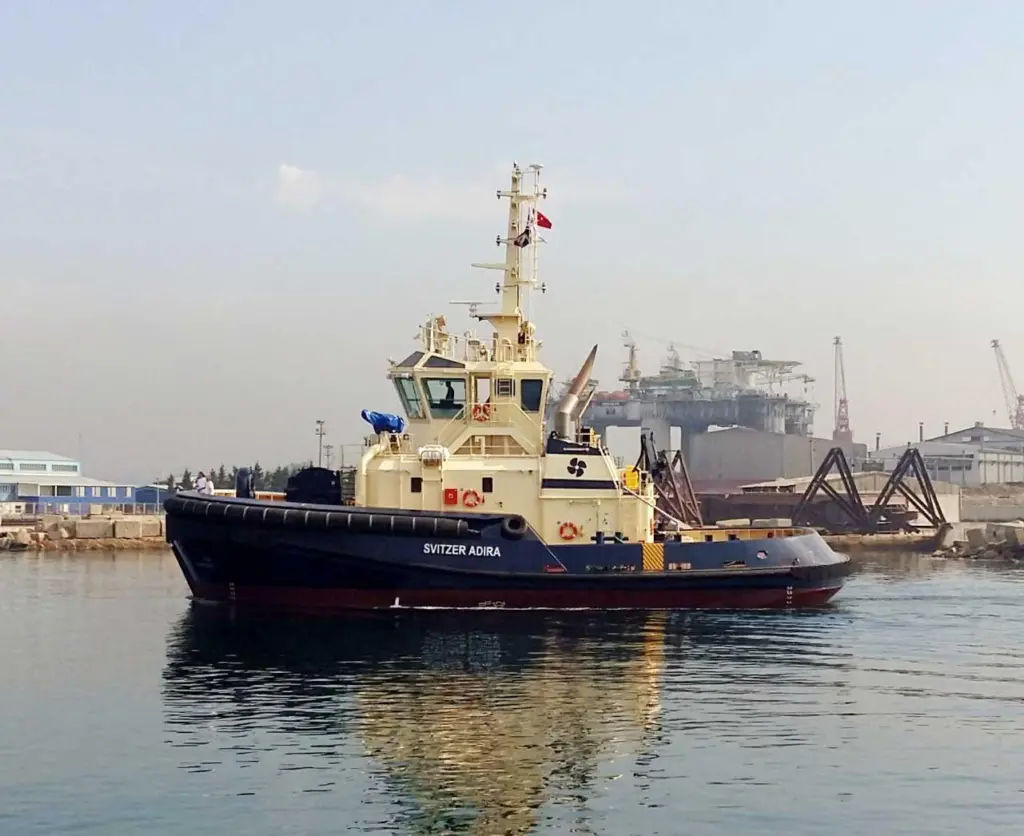 Sanmar-built Svitzer Adira is now operational at Southampton (Sanmar)