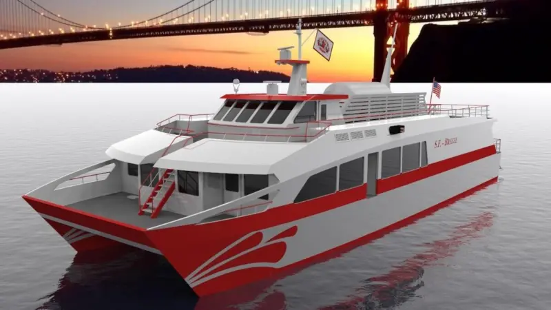 SF BREEZE, a hydrogen fast ferry concept for San Francisco