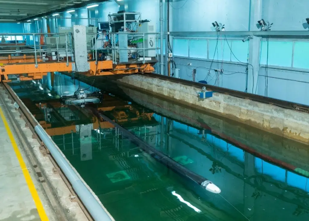 Checkmate testing the Anaconda NWEC (Novel Wave Energy Converter) at Strathclyde University