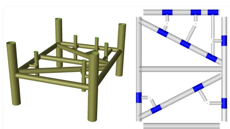 The new release now allows modelling of eccentric members without manual calculation