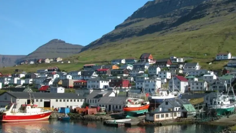 Klaksvik is the second largest town on the Faroe Islands, located on one of the Northern islands
