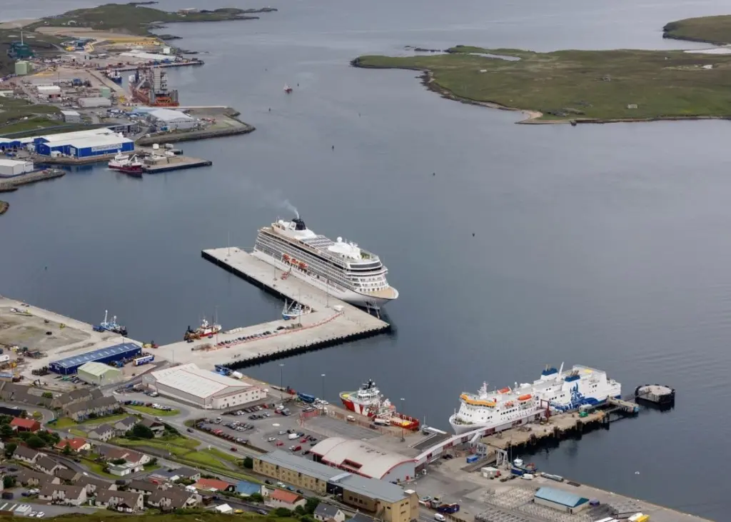 The expansion to Lerwick Harbour will provide a significant boost to the Shetland economy