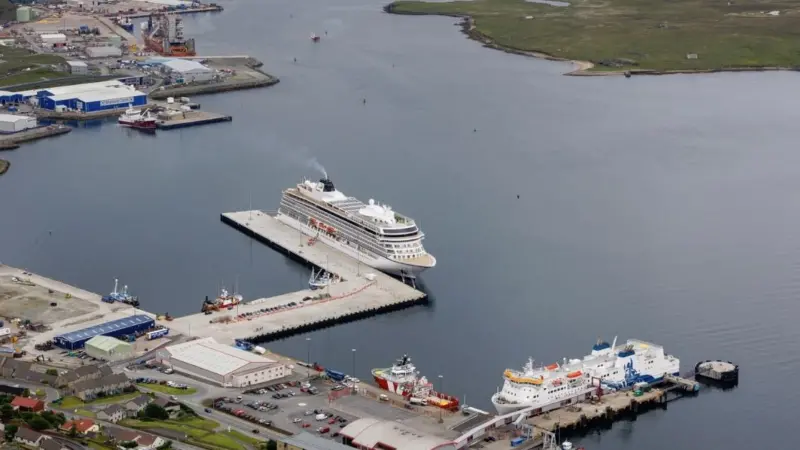 The expansion to Lerwick Harbour will provide a significant boost to the Shetland economy