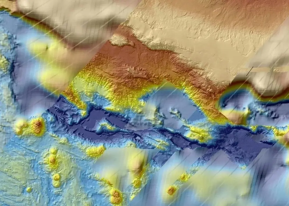 Before and after MH370 data, Broken Ridge