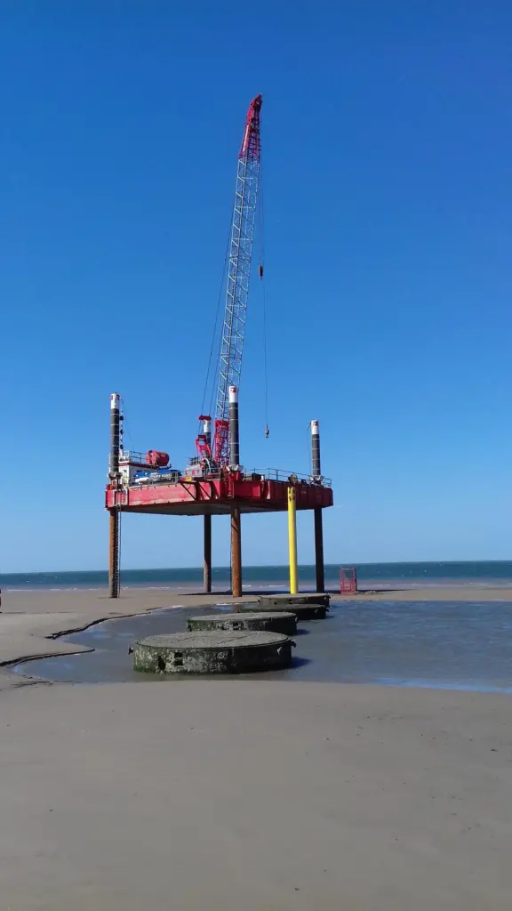 The project was completed by a team working from Red7Marine’s Haven Seajack