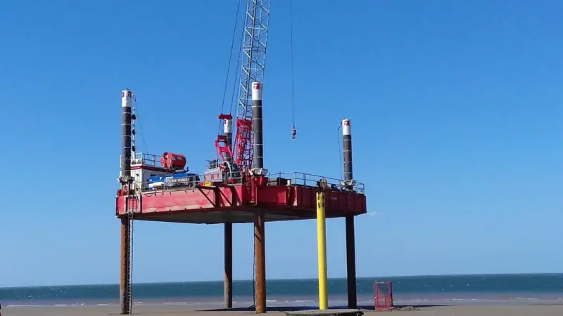 The project was completed by a team working from Red7Marine’s Haven Seajack