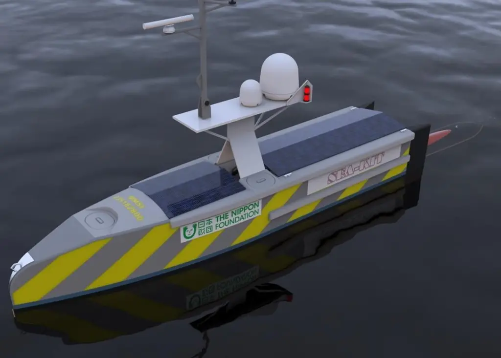 Sea-Kit is a USV (Unmanned Surface Vessel) that can carry a deployable and retrievable payload of up to 2.5 tons