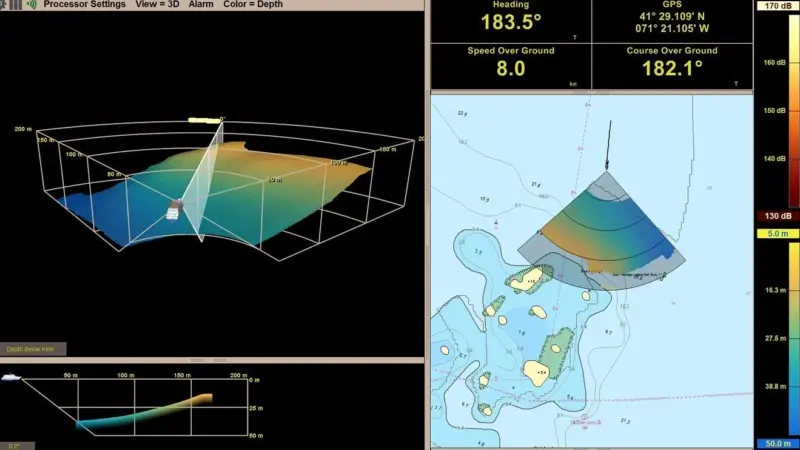 FarSounder sonar will prove invaluable in its primary use for navigation and obstacle avoidance