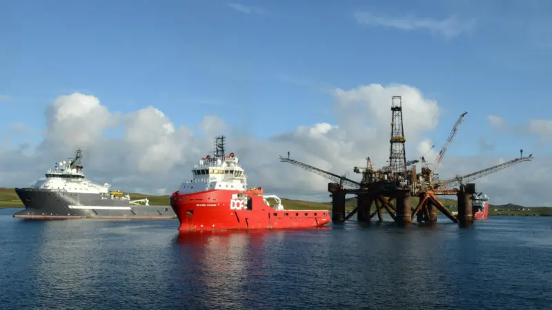 Buchan Alpha oil production vessel the facility is being managed by Veolia and Peterson