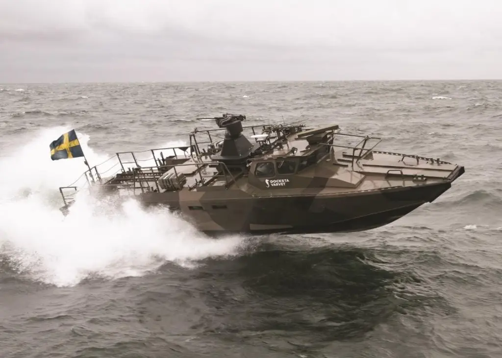 Dockstavarvet was the main contractor for the 147 combat boats delivered to Sweden between 1989 and 2003