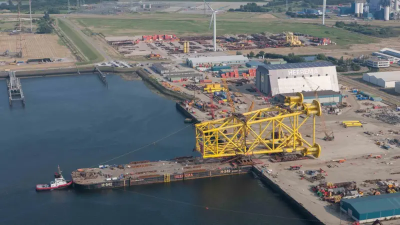 Kotug Smit were involved in detailed planning for the Culzean jacket loadout at Flushing (Kotug Smit Towage)