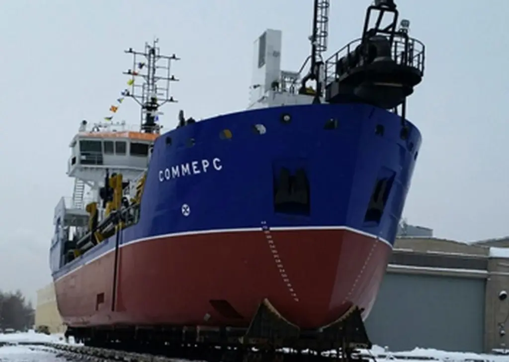 Damen built dredger 'Sommers'