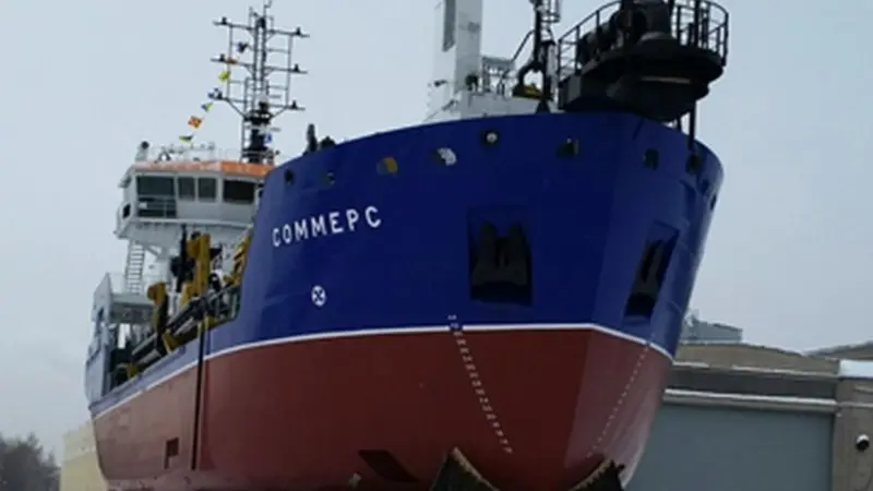 Damen built dredger 'Sommers'