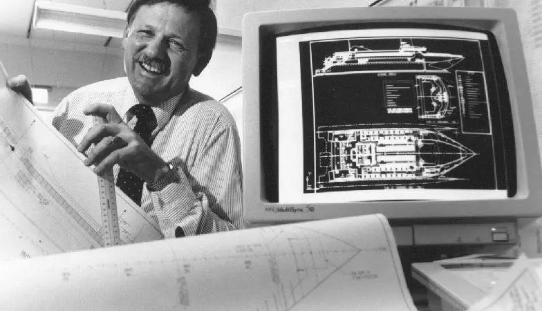 Philip Hercus, founder Incat Designs