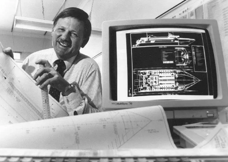 Philip Hercus, founder Incat Designs