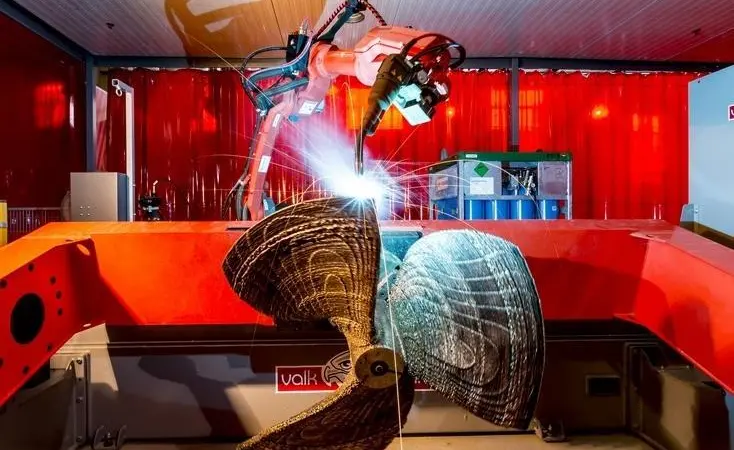 The 400kg WAAMpeller sets a milestone in terms of 3D printing production techniques