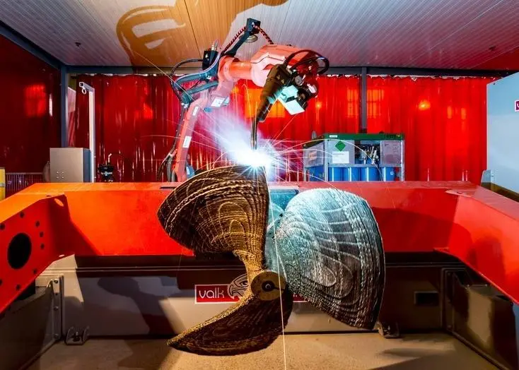 The 400kg WAAMpeller sets a milestone in terms of 3D printing production techniques