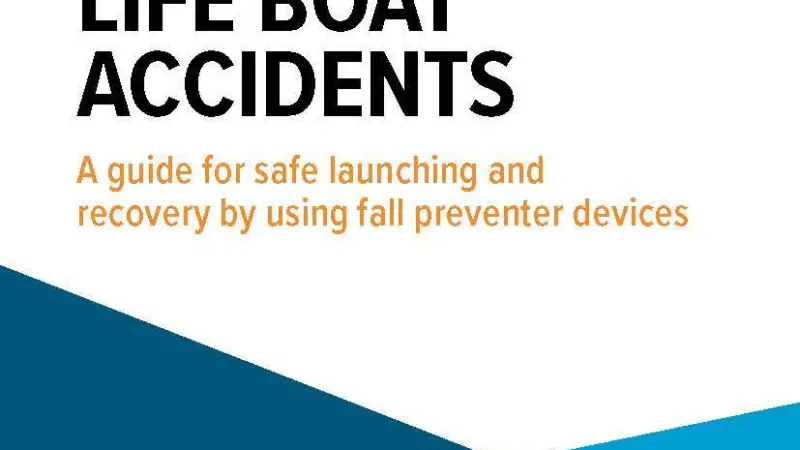 The 'Avoid Lifeboat Accidents' pamphlet gives clear guidance on how to prevent accidents with on-load release systems